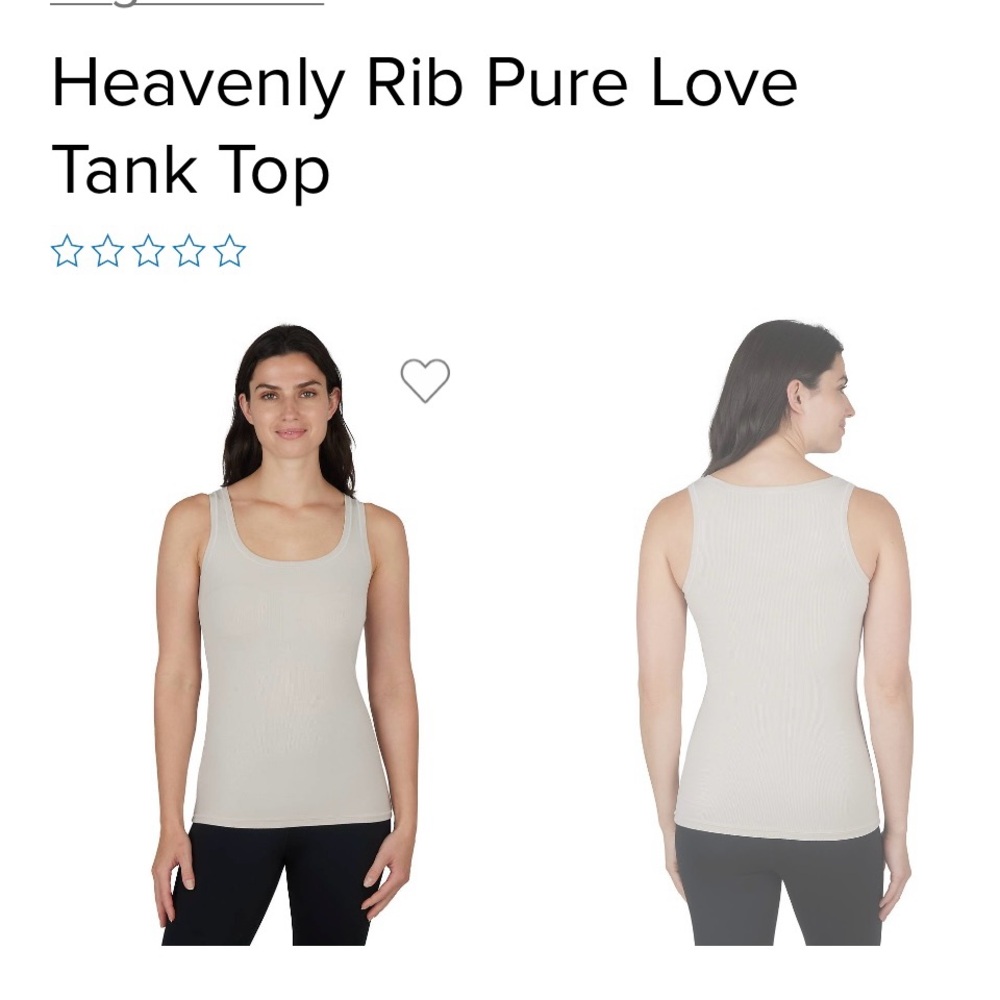 YOGA LICIOUS LUX Heavenly Rib Pure Love Tank